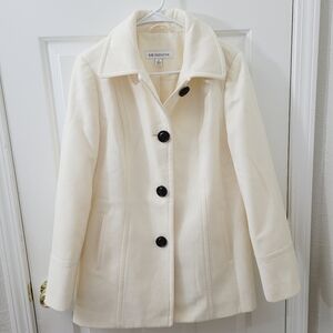 Liz Claiborne Women's Ivory Coat